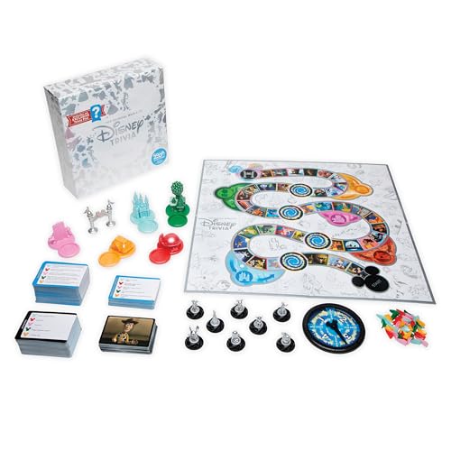 The Magical World of Disney Trivia Games – Board Games for Family Night, Family Games, Multi-Player Board Game, Family Board Game, Travel Games, Disney Game, Ages 6+ - Image 2