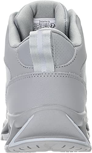 Image of Joomra Men's Stylish Sneakers High Top Athletic-Inspired Shoes | Premium Vegan Leather Upper, Durable Rubber Outsole, Perfect Ankle Support, Ideal for Outdoor & Casual Wear