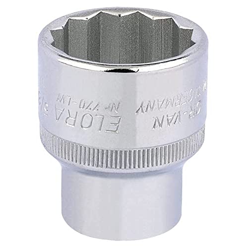 Draper 24872 Elora Bi-Hexagon Socket, 1/2
