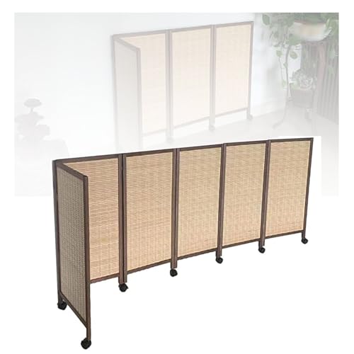 Écran de confidentialité pliable modulable : Cloison de séparation amovible 5 à 8 panneaux