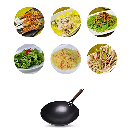 Wok con mango, antiadherente, diámetro 34 cm miniatura 3