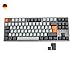 Produktbild Durgod Taurus K320 Mechanische Spieletastatur in Tenkeyless - 88 Tasten - Farbstoffsublimation PBT - USB Typ C - Deutsches Layout (Cherry Clear, Grau)