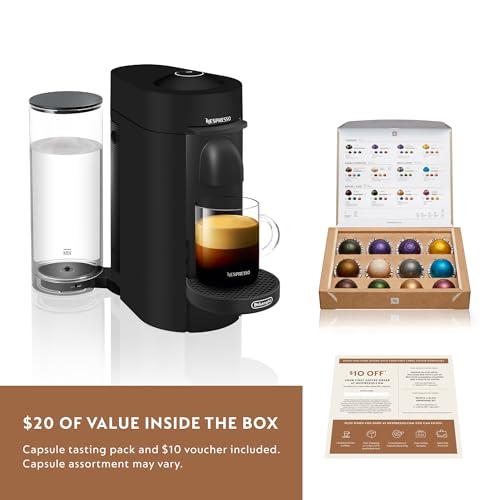 Nespresso VertuoPlus Espresso Machine by De'Longhi