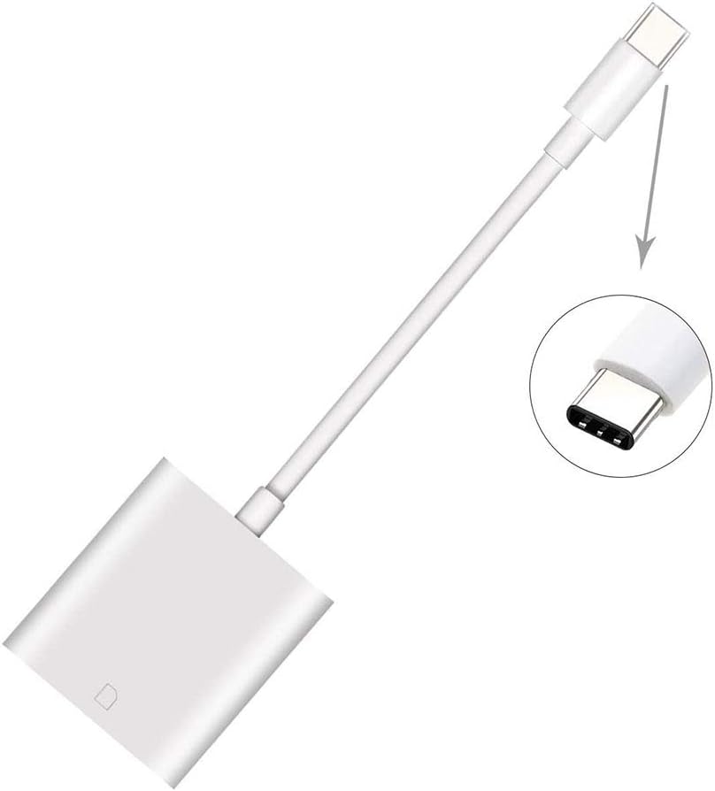 USB C to SD Card Camera Reader Adapter, Trail Game Camera Card Viewer Reader for Android Phone & Tablet (with Type-C and OTG Function)- Compatible with Late 2016 MacBook Pro and MacBook Retina