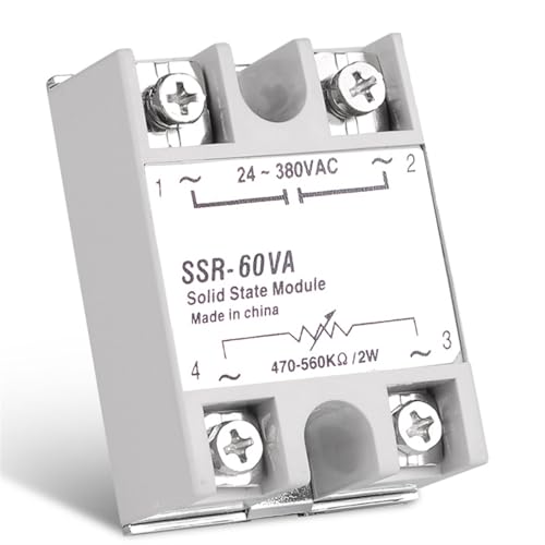 Stabilisateur réglable SSR 60VA contre les pannes de commutation de courant
