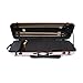 Vetimobato Braided Carbon Fiber Violin Case for 3/4 & 4/4 Full-Size Violins Rectangle Lightweight Hard Shell Case with Music Bag,4 Bow Holders Durable Protection for Travel & Storage (Rose gold)