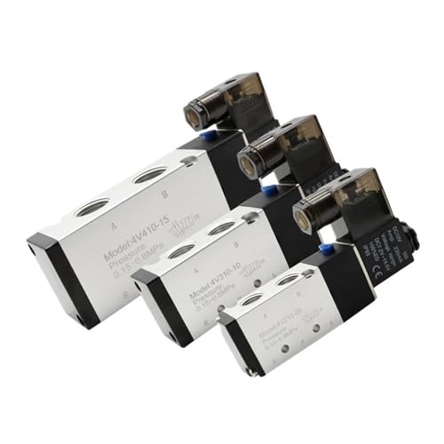 Distributeur 4V210-08 électrovanne 5/2 pour vérin pneumatique - 4