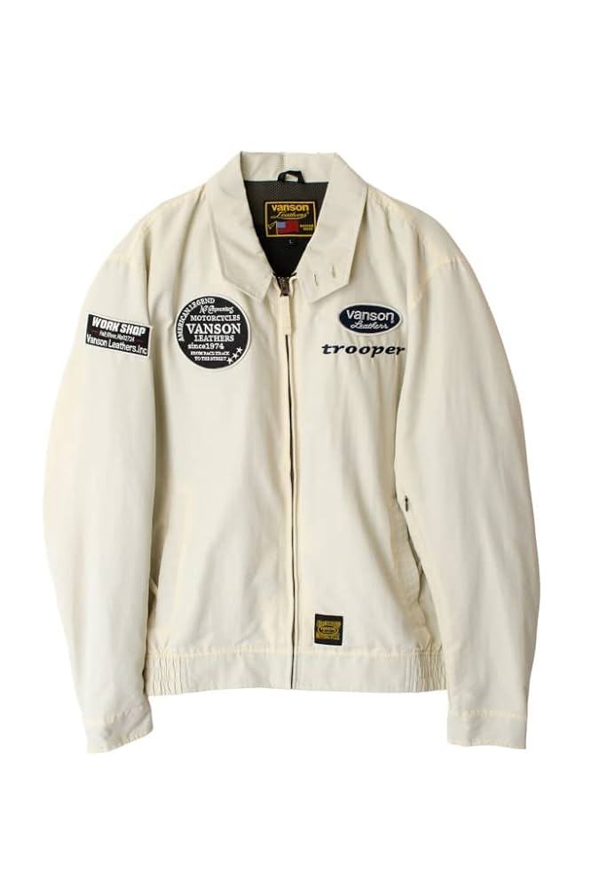 バンソン アウタージャケット XXL VANSON バンソン モーターサイクルコーチジャケット MOTORCYCLE