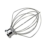 New Wire Whip Replacement Fit for Kitchen Aid KSM150 Artisan Series Stand Mixer, Stainless Steel Whisk Attachment Fit for Kitchen Aid KSM 150 Tilt-Head Stand Mixer,Rust Proof & Corrosion Resistant