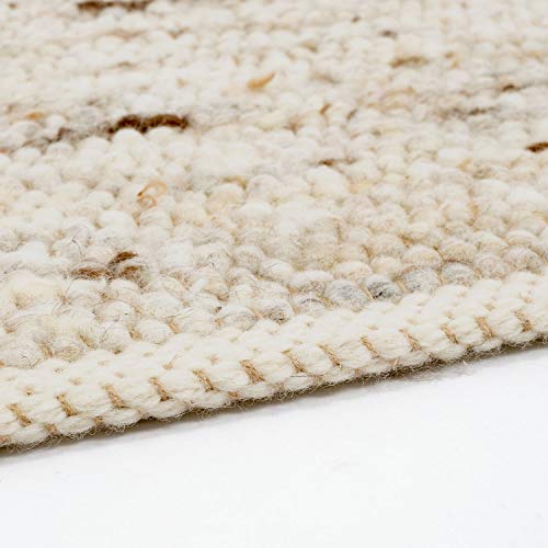 Wollteppich Taracarpet Handgewebter Teppich Oslo aus Wolle