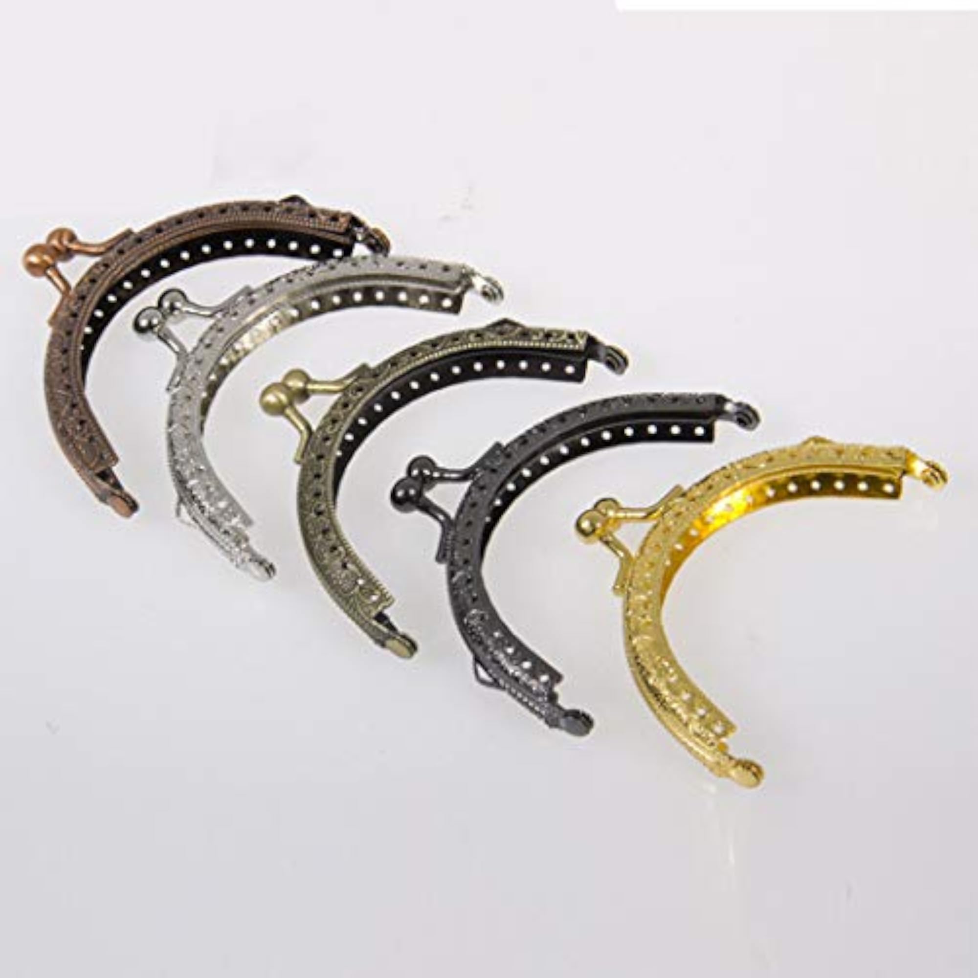 5PCS Creative Arch Shape Coin Purse Frames, DIY Craft