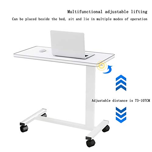 Table d'appoint relevable et mobile pour ordinateur et lit - 8