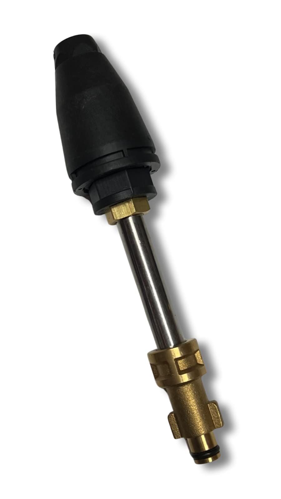 Roterend mondstuk voor Kärcher HD Nilfisk Gerni Lavor Ferrix Black & Decker Bosch met 10-voudige reinigingscapaciteit ca. 15 cm lang (Voor Bosch AQT Nieuw Type Roterend mondstuk voor Kärcher HD Nilfisk Gerni Lavor Ferrix Black & Decker Bosch met 10-voudige reinigingscapaciteit ca. 15 cm lang (Voor Bosch AQT Nieuw Type