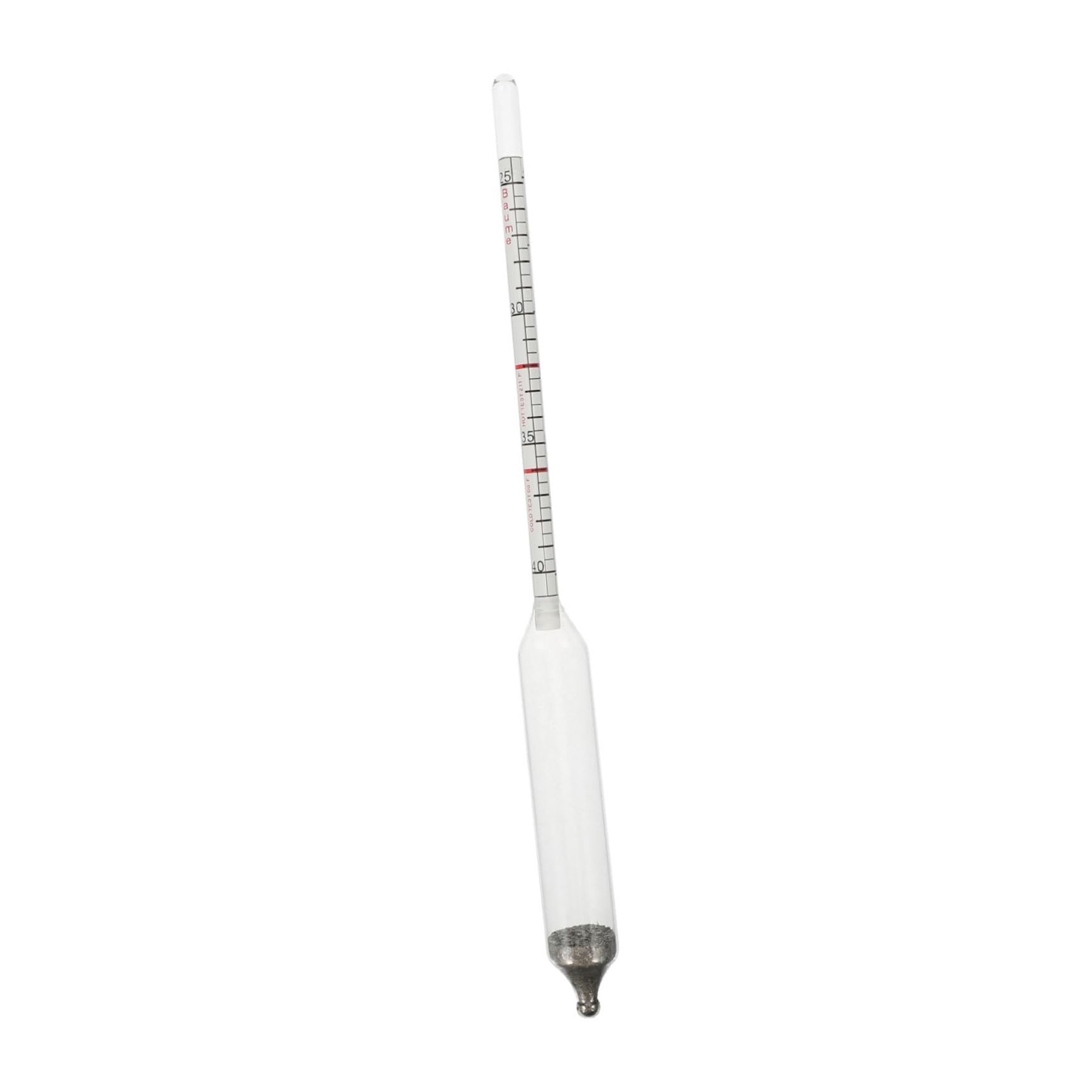 OUNONA Sturdy Glass Maple Syrup Hydrometer Measure Density Sugar Content 45-75 Brix Kitchen Tool