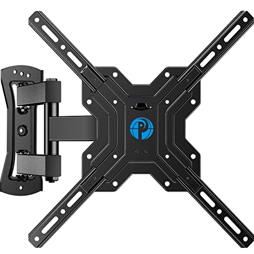 Pipishell Tv Wall Mount Full Motion For Most 26-55 Inch Tvs, Wall Bracket Tv Mount With Articulating Swivel Tilt Leveling Holds Up To 66Lbs Max Vesa 400X400Mm For Led Lcd Oled 4K Flat Curved Screen #TOP6