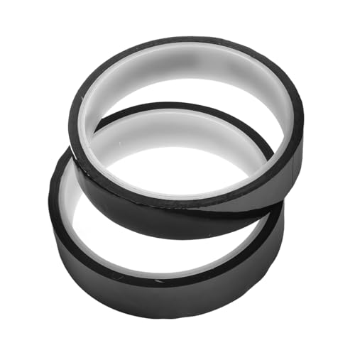 balacoo Tubeless Rim Tape 2 Rolls Rim Tape Strip Bike Puncture Prevention Thin Lightweight for Mountain Road Bikes