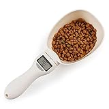 Food Scale Kitchen Spoon Gram Weight Scale Measuring Spoon, with LED Display for Dispensing Dog Food