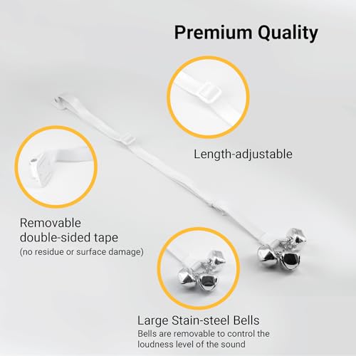 image for SVD.PET Puppy Bell Doorbell, Dog Bell for Potty Training, Attach to do