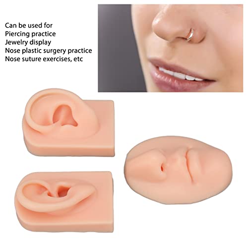 Parties du corps en silicone souple pour écoles de piercing - 3