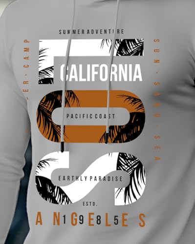 Image of AUSK Men's Full Sleeve Hooded T-Shirt - The Ultimate Cotton Blend Comfort || Hoodies for Mens