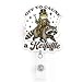 Off to Cause A Kerfuffle Badge Reel Funny Frog Raccoon Fantasy Magic Witch Sarcastic Quotes Badge Holder with Alligator Clip, Gifts for RN LPN CNA MA Healthcare Medical Worker Teacher Doctor