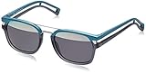 [ポリス] POLICE サングラス S1948 52nv9h メンズ マットブルーグリーン EU 52 (-)