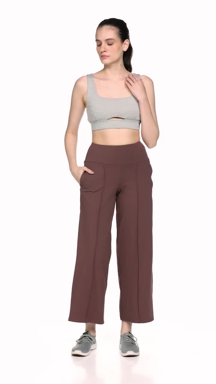 Amazon.in: Blissclub: Wide Leg Pants
