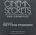 Cinema Secrets Ultralucent Setting Powder-Soft Light Talc-Free Loose Mineral Powder for All Skin Types, Oil Control, Shine-Free Finish, Breathable, Weightless & Moisture-Resistant, Organic Ingredients