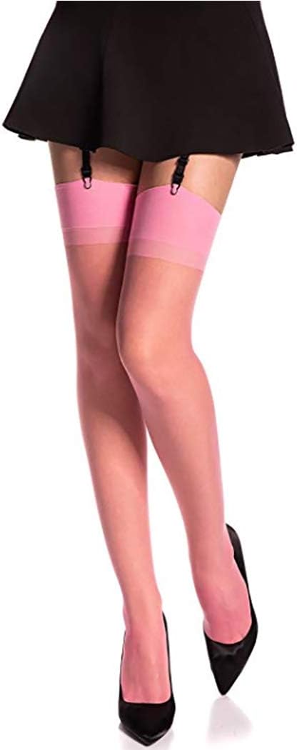 Luxury Plain Top Sheer Stockings by