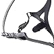 MFMYEE BDSM Bondage leather mask penis plug detachable mask,Schwarz Fetisch Bondage Penis Knebel bdsm maske