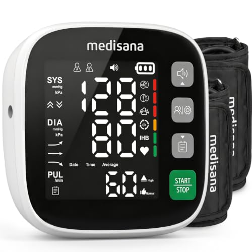 Medisana Blood Pressure Monitor for Home Use, Upper Arm BP Machine