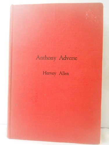 Anthony Adverse 1125722452 Book Cover