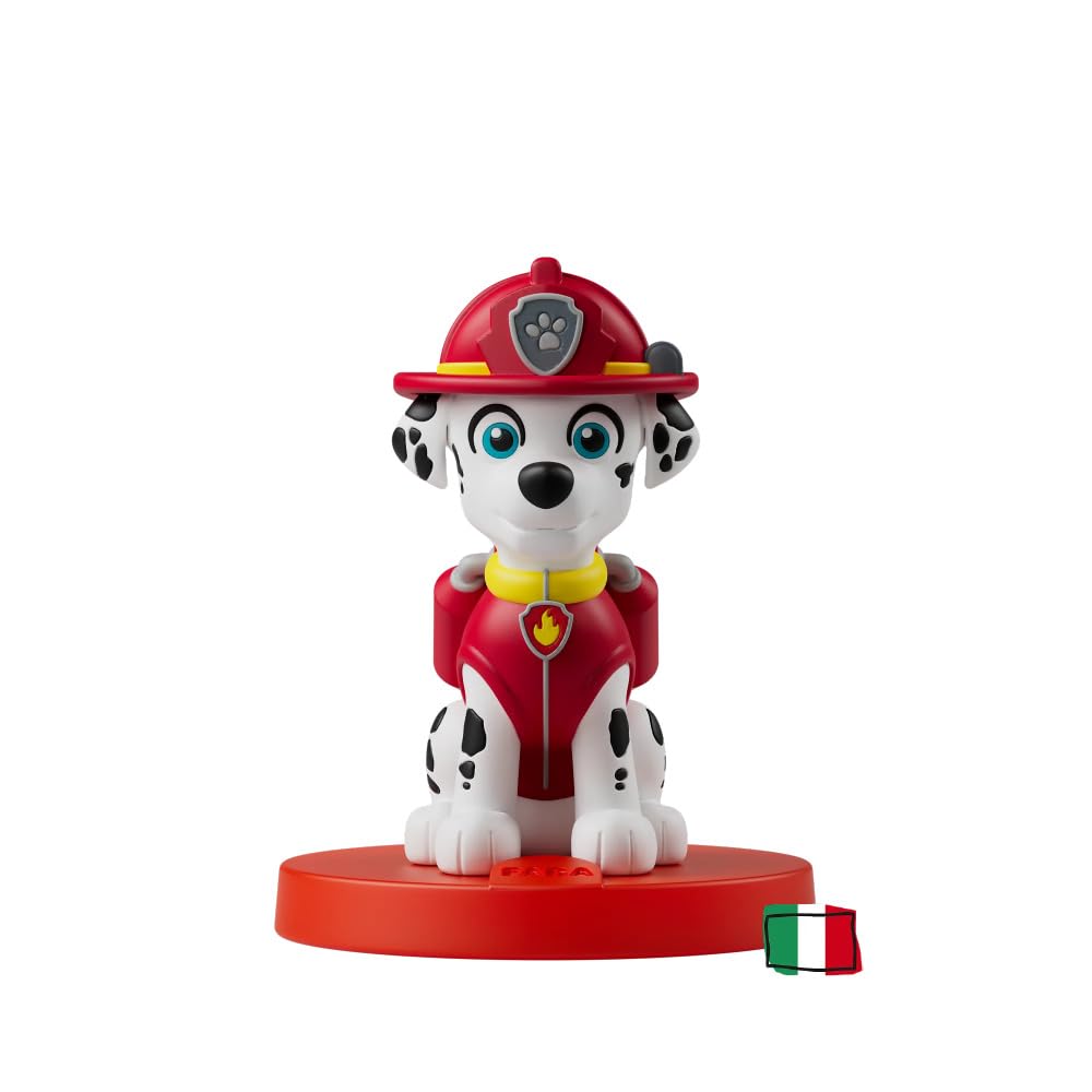 FABA Personaggio Sonoro – PAW Patrol La squadra dei cuccioli: Marshall – Storie e fiabe sonore per bambini e bambine 3-5 anni - Ascoltabile con i Raccontastorie FABA, gioco educativo versione italiana