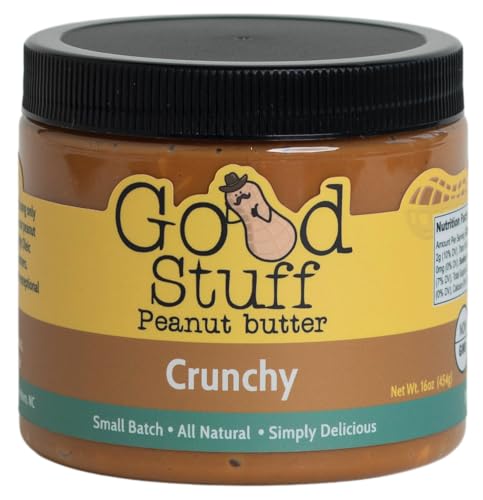 Good Stuff Crunchy Peanut Butter - All Natural Peanut Butter,