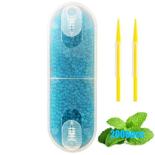 2000PCS Tube Menthol, Bille Menthol Cigarette Many Flavors DIY, Capsule Cigarette Pure Plant Fruit Extract Fresh Breath Beads Filtre Menthol Small Portable