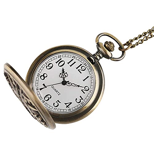 Zakhorloge Unieke Gear Wheel Design Zakhorloge Steampunk Cool Kinderen Hanger Klok Geschenken met Ketting Ketting: - Afbeelding 6