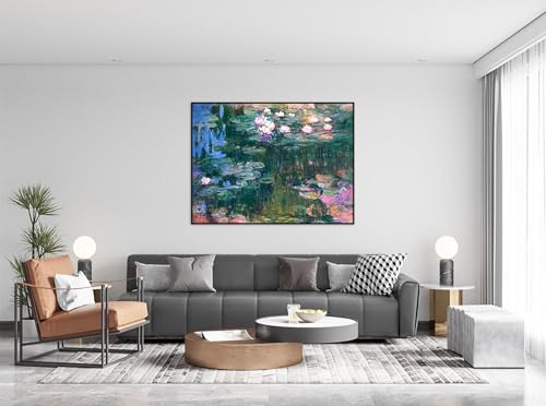 Impressionnisme Impression sur Toile Nénuphars pour Apaiser Votre Salon