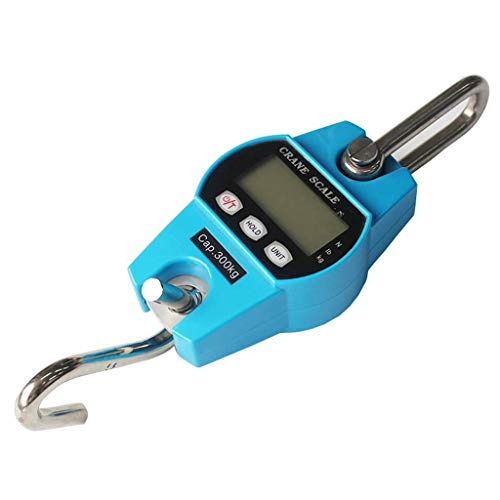 Bilancia Digitale A Gancio 300kg | Per Bagagli, Pesca, Caccia - LCD Retroilluminato, Portatile - Foto 7