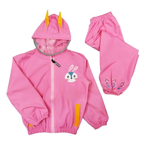 Blouson imperméable enfant anti-pluie léger et ventilé pour rester au sec