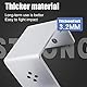 Schreibtisch-Trennwandklemme, Tisch-Trennwand-Clip Tisch-Trennwand-Klemme für Heimbüro Plexiglas Tischklemme für Spuckschutz Silver