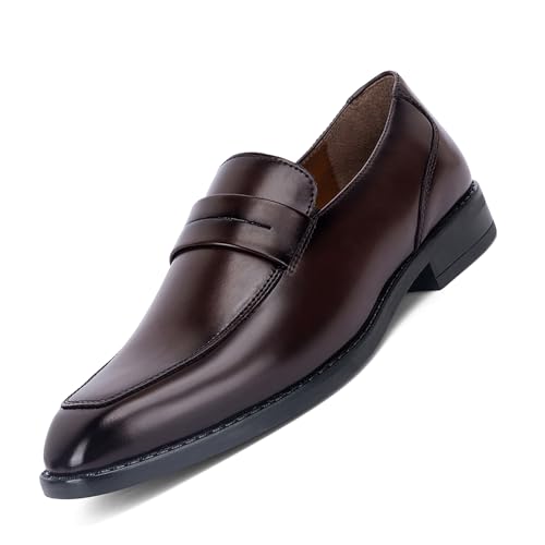 Image of LOUIS STITCH Formal Shoe For Men Lace-up Shoes |Breathable Lining, Moccasins Style | Comfortable for Business, Casual, Daily Wear & Parties (SXMCBB)