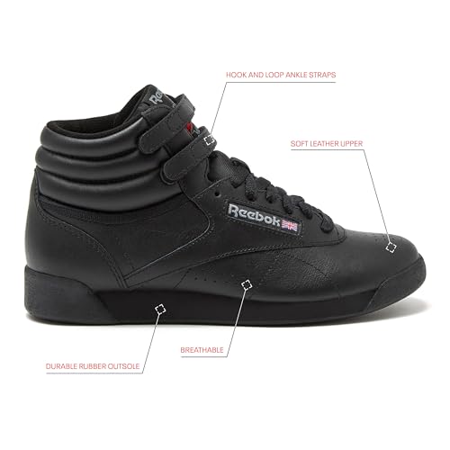 Image of Reebok Women's Freestyle Hi High Top Basketball Sneakers
