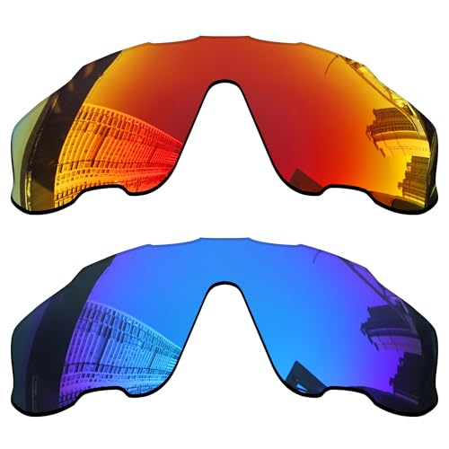 Verres polarisés pour lunettes Oakley Jawbreaker sur route
