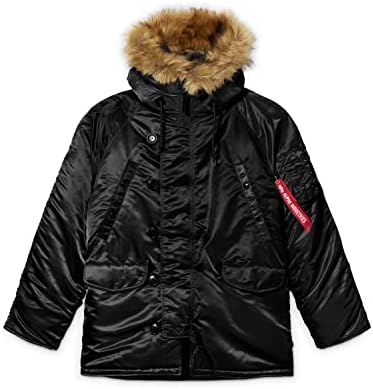 Buy Alpha N-3B Parka XXL/Black Online UK | Ubuy