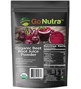 Beet Root Juice Powder Organic 1lb | USA Grown Beets | Pre-Workout | Natural Nitrates | Vegan Ene...