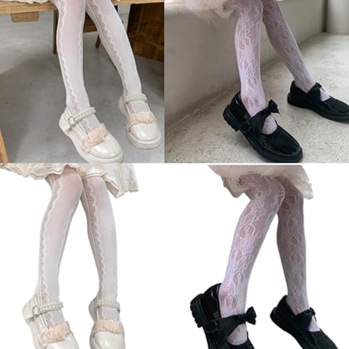 Toddler Socks, Girls Fishnets Tights Cotton Girls Fishnets Pantyhose Little Girls Elegant Fishnets Tights with Socks2