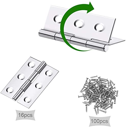 Charnière de porte d'armoire anti-rouille pour remplacer les fixations de mini placard - 4