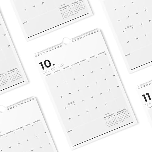 Calendar 2024-2025 - Vertical 11x17 2024 Wall Calendar Runs Until December 2025 - Easy Planning with the Aesthetic Wall Calendar 2024-2025 Monthly - Karto - Minimalist