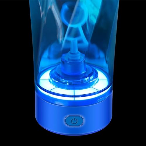 Image of VOLTRX Premium Electric Protein Shaker Bottle, Made with Tritan - BPA Free - 24 oz Vortex Portable Mixer Cup /USB C Rechargeable Shaker Cups for Protein Shakes