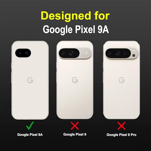 Image of amazon basics Back Case Cover for Google Pixel 9A | Compatible for Google Pixel 9A Back Cover | Liquid Silicon Magic Case with Camera Protection | Black